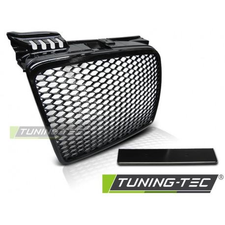 Бодикит и визуални аксесоари РЕШЕТКА ГЛАНСОВАНО ЧЕРНО за GRILL AUDI A4 (B7) 11.04-03.08 | race-shop.bg