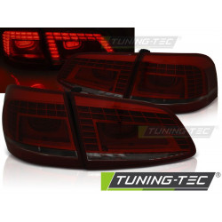 TUNING-TEC LED стопове за VW PASSAT B7 VARIANT 10.10-10.14, червено-опушен