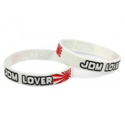 JDM Lover силиконова гривна (бяла)