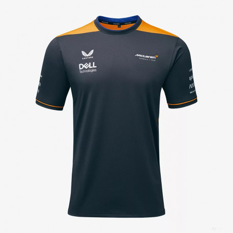Тениски McLaren F1 2022 Реплика на тениска Teamwear (сива) | race-shop.bg