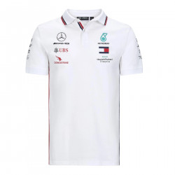 Тениска Mercedes Benz AMG Men`s Team Polo (бяла)