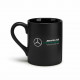 Рекламни предмети а подаръци Mercedes AMG PETRONAS F1 чаша, черна | race-shop.bg