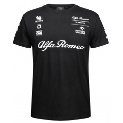 ALFA ROMEO основна мъжка тениска (черна)