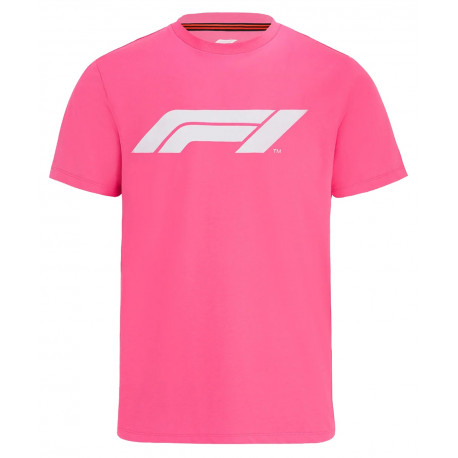 Тениски Large Formula 1 Logo тениска (розова) | race-shop.bg
