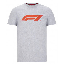 Тениска F1 Logo, сив
