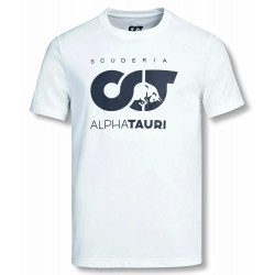 AlphaTauri мъжка тениска, бяло