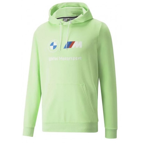 Якета и суичъри Puma BMW MMS Essential mens hoodie, green | race-shop.bg