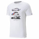 Тениски BMW Motorsport Graphic M тениска, бяло | race-shop.bg
