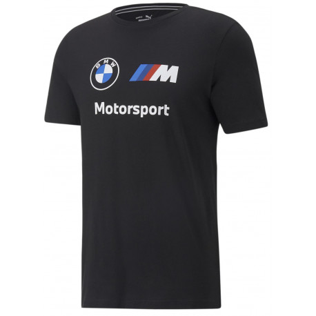 Тениски Puma BMW MMS ESS мъжка тениска, черен | race-shop.bg