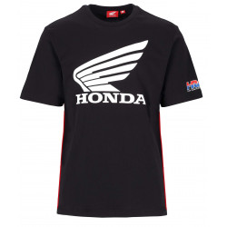 Тениска HRC Honda Wing, черен