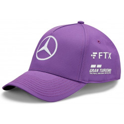 Mercedes AMG F1 Lewis Hamilton kids cap, purple