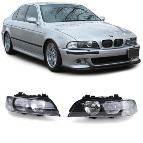 Осветление RACES фарове за BMW 5 series E39 95-00, бял | race-shop.bg