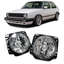 Фарове - хром за VW Golf 2 83-92