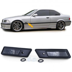 RACES странични мигачи за BMW 3 Series E36 90-96 + 5 Series E34 88-95, черно-опушен