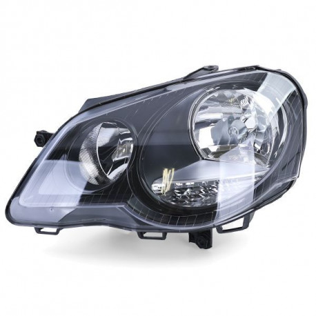 Осветление RACES фар (GTI) за VW Polo 9N3 05-09, черен, ляв | race-shop.bg