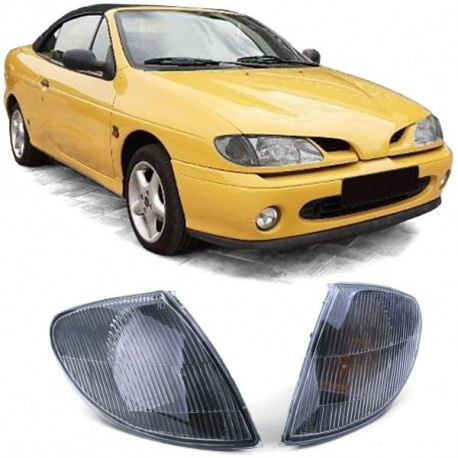 Осветление RACES предни мигачи за Renault Megane 96-99, черен | race-shop.bg