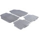 Универсална Car rubber floor mats universal aluminum checker plate optics 4-брой хром carbon | race-shop.bg