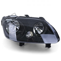 RACES фар за VW Touran 03-06 + Caddy 04-10 (с моторче, H7/H1), черен, десен