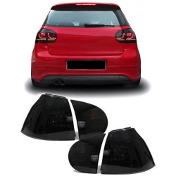 RACES LED стопове за VW Golf 5 03-08, черно-опушен