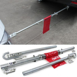 Car safety tow bar с damping 3 parts breakdown service up to 2000kg