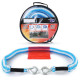 Тегличи и колани Car Safety Towing Rope Elastic 4 Meter 2000 kg 2T Blue бели | race-shop.bg
