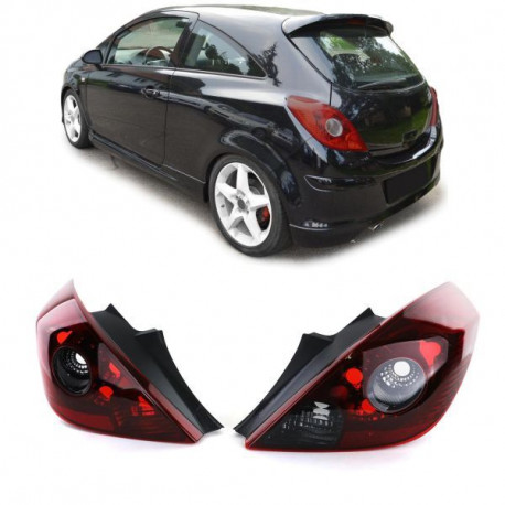 Осветление Задни стопове OPC за Opel Corsa D 3 врати от 06 | race-shop.bg