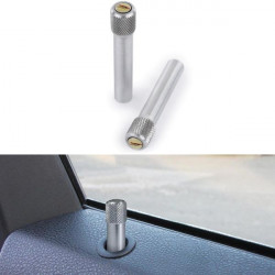 Aluminum aluminum door tiller screwed STW Limited Edition Grip Silver комплект за Opel