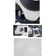 Самозалепващи се фолия и ленти 3D карбоново фолио 30cm *1.524 м бяло | race-shop.bg