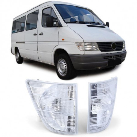 Осветление Мигачи бели комплект за Mercedes Sprinter 95-00 | race-shop.bg