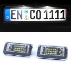 LED Oсветление на регистрационния номер бели 6000K за Mini Cooper R50 R53 01-06 R52 04-07