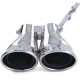 Универсални накрайници Накрайник за ауспух от неръждаема стомана за Mercedes C Class W203 00-07 | race-shop.bg