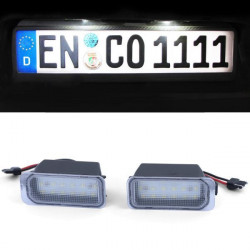 LED Oсветление на регистрационния номер бели 6000K за Ford Galaxy 06-10 S-Max 06-10